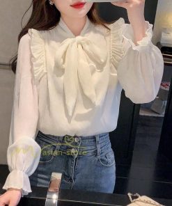 シャツ・ブラウス | ブラウス レディース 長袖 ブラウスシャツ ボウタイ フォーマル チュニック 大人 春 夏 春夏 フォーマル スーツ トップス 20代 30代 着痩せ ママ OL 通勤通学 母