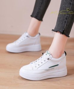 スニーカー | 白厚底レディース 運動靴 ローカットウォーキングシューズ 可愛い 軽量 白シューズ 靴 疲れない 美脚 防滑