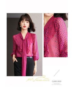 シャツ・ブラウス | シャツ ブラウス 春 秋 シフォン レディース 長袖 フォーマル トップス 50代 40代 30代 20代 おしゃれ キレイめ 着痩せ 可愛い お出かけ 上品 オシャレ