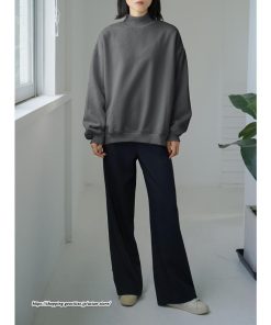 パーカー | 裏起毛トレーナー レディース スウェット トップス ボリューム感 ビッグシルエット オーバーサイズ あったか トレーナー 無地 秋冬 軽い しっとり