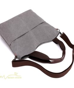 女性用バッグ | ショルダーバッグ レディース 斜め掛け A4 大きめ 肩掛け トートバッグ ハンドバッグ 大容量 エコバッグ 収納 シンプル キャンバス 丈夫 カジュアル 通学 通勤