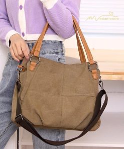 女性用バッグ | トートバッグ レディース ショルダーバック 大きめ ママバッグ 多収納 鞄 肩掛け 多機能バッグ 手提げかばん キャンパス ズック 斜めがけ 帆布 大容量