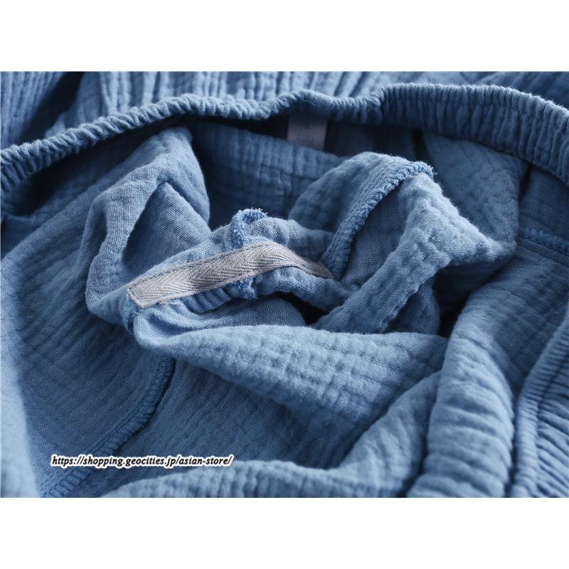 パジャマ ルームウェア | パジャマ メンズ 前開き 長袖 秋新作 春 秋 綿糸 上下セット 男性 薄手 ルームサプリ セットアップ 大きいサイズ 無地 ルームウェア おしゃれ シンプル