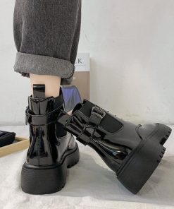 ショートブーツ | 厚底 サイドコアブーツ