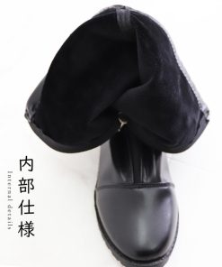 ニーハイブーツ | 裏起毛 ジョッキーブーツ レディース 冬