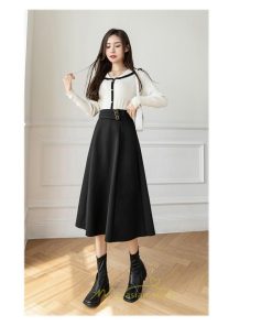 スカート | フレアレディース 秋 冬 秋冬 ミモレ丈 ロング丈 あったか Aライン 通勤 通勤 大人上品 20代30代40代50代 知的 フォーマル 綺麗
