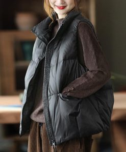 ベスト | フェイクダウンレディース 韓国風