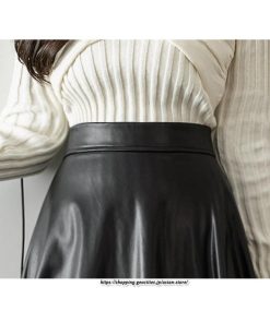 スカート | ロングレザーフレアAライン秋 冬 レディース ロング丈 着痩せ 20代 30代 40代 2022年 50代 送料無料