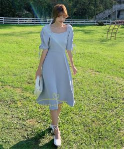 マキシ | ワンピース レディース 春夏 半袖ワンピース 40代 キレイめ ロングワンピース 無地 Aラインワンピース ゆったり 韓国風 着痩せ シンプル カジュアル オシャレ