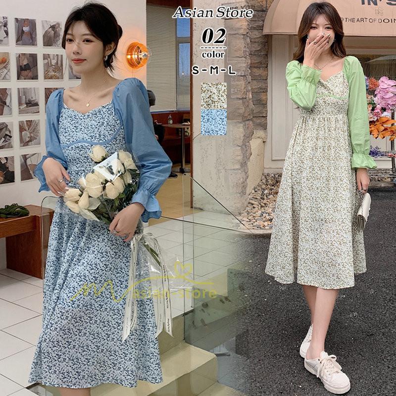 マキシ | ワンピース レディース ゆったり 長袖 オシャレ 呼ばれ 韓国風 二次会 同窓会 通勤 ロング丈 新春 カジュアル 体型カバー 20代30代40代 着痩せ きれいめ ロング