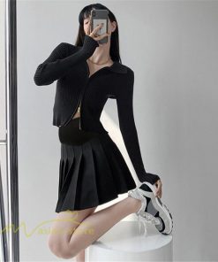 スカート | マタニティレディース ミニ夏 サマー マタニティウェア きれいめ プリーツ可愛い ママ おしゃれ 韓国風 無地 ウエスト調整 上品