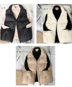 ベスト | フェイクダウンレディース 韓国風