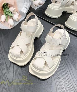 サンダル ミュール | サンダル レディース 履きやすい 夏 サンダル ストラップサンダル 厚底靴 歩きやすい 美脚 大人 新作 痛くない さわやか 大人 走れる 女性 夏向き シンプル