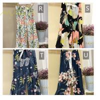 ワイドパンツ | パンツ レディース ボトムス ウエストゴム 楽ちん リラックスパンツ ルームウェア 体型カバー ゆったり 春物 夏 綿紬 女の子 海 プリント かわいい