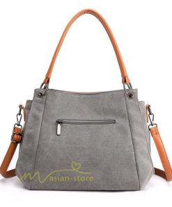 女性用バッグ | トートバッグ レディース キャンバス 3way ショルダー 帆布 大容量 エコバッグ 肩掛け A4 マザーズバッグ 旅行 おしゃれ 通勤 20代30代40代 鞄 通学 大きめ