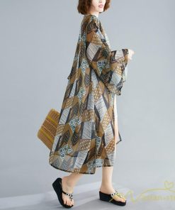 カーディガン | レディース 夏 ロングロングアウター UVカット 紫外線 冷房対策 夏ロング 羽織 前開き 大きいサイズ 体型カバー