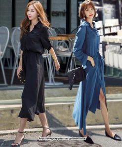 マキシ | 冬新作 ワンピース レディース ロング シャツワンピース 膝丈 婦人服 無地 大きいサイズ 長 可愛い ロングワンピース おしゃれ