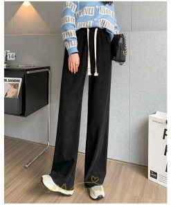 チノ・テーパード・ジョガー・スキニーパン | ワイドパンツ レディース 冬 秋 黒 きれいめ ワイドパンツルック ボトムス ウエストゴム  10代20代30代40代50代 着痩せ カジュアル ゆったり 体型カバー