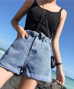 ジーンズ、デニム | デニムパンツ レディース ショートパンツ 無地 可愛い 女の子 20代30代 カジュアル ボトムス ズボン シンプル