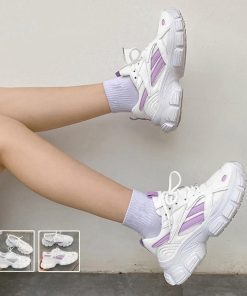 シューズ | 厚底 ダッドスニーカー レディース