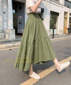 スカート | プリーツロング 春 夏 秋 マキシ 大きいサイズ フレアマキシプリーツ 20代30代40代 韓国ファッション フレア 上品 着痩せ