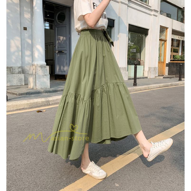スカート | プリーツロング 春 夏 秋 マキシ 大きいサイズ フレアマキシプリーツ 20代30代40代 韓国ファッション フレア 上品 着痩せ