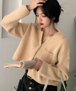 カーディガン | ショート丈ニット トップス