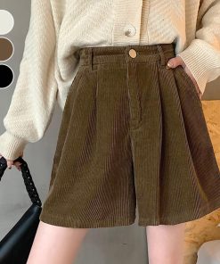 ショートパンツ | コーデュロイ レディース