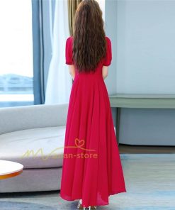 マキシ | リゾートワンピース レディース サマードレス ロング マキシ丈 半袖 ゆったり 体型カバー 20代 30代 40代 50代 無地 お出かけ 通勤通学 着痩せ 夏物 カジュアル