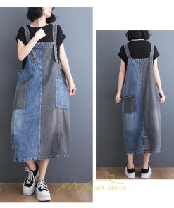 オーバーオール サロペット | サロペット レディース 春夏秋冬 オールインワン オーバーオール ワンピース 体型カバー デニム ロング丈 20代 大きいサイズ 50代 40代 おしゃれ 30代