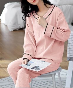 インナー・ルームウェア | 長袖 ルームウェア 上下セット 韓国風