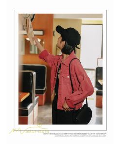 デニムコート | レディース デニムジャケット ジージャン カジュアル Gジャン ショート丈 ボタン ポケット アウター ラペル ゆったり ジャケット 無地 長袖 シンプル 学生風