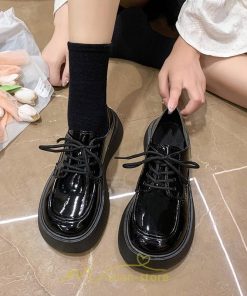 ローファー | レディース 学生靴ひも 編み上げ 厚底 コスプレ 学生靴 通学 疲れにくい 歩きやすい おしゃれ 痛くない 10代20代30代40代