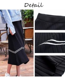 フレアスカート | ニット 着やせ 秋冬