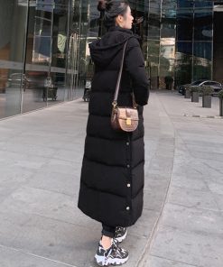 トレンチコート | フード付きキルティングコート レディース