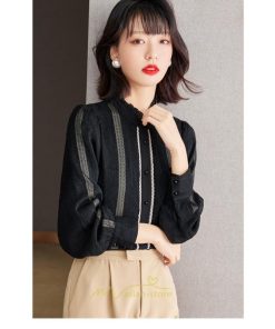 シャツ・ブラウス | ブラウス シャツ レディース 40代 上品 ブラウス きれいめ 通勤 OL ビジネス ゆったり 可愛い カジュアル 秋服 オフィス キレイめ レース 20代30代50代