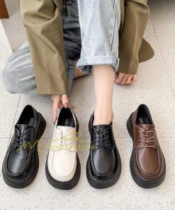 ローファー | レディース 痛くない ローヒール 楽 大人 黒 ブラック 柔らかい 歩きやすい レースアップ カジュアル 通勤通学 20代30代40代 レザー調 履きやすい