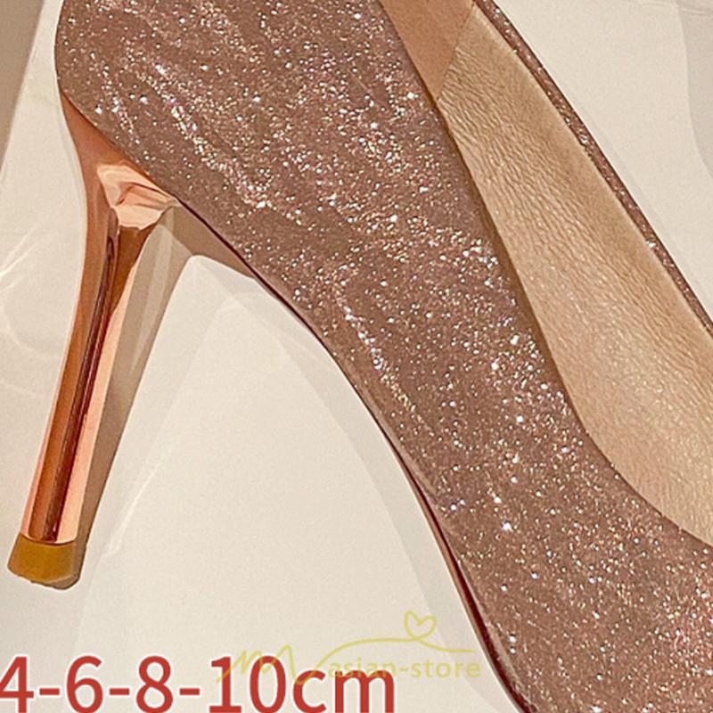 パンプス | 痛くない 歩きやすい 走れる ポインテッドトゥ 4cm6cm8cm10cmヒール ハイヒール 脱げない 柔らかい ブラック小さいサイズ ピンヒール 大きいサイズ