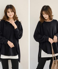 Tシャツ・カットソー | カットソーチュニック 春 ロンT 前後差