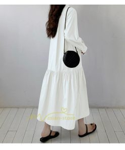 マキシ | シャツワンピース ワンピース 秋 春 レディース ロングワンピース 長袖 ロング丈 マキシ丈 体型カバー 無地 ゆったり 着痩せ 30代 40代 カジュアル 50代 夏物