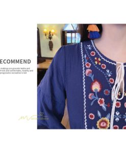 マキシ | マキシワンピース レディース ワンピース ドレス マキシ丈ワンピース 通勤 結婚式 夏服 体型カバー 刺繍 Vネック 長袖 きれいめ 秋ワンピース 人気 カジュアル