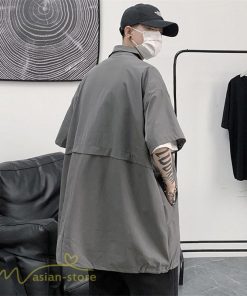 Tシャツ | シャツ ポロシャツ メンズ 夏新作 プルオーバー 無地 半袖 ゆったり トップス ポロ 薄手 大きいサイズ 日常感 体型カバー サマー着痩せ 2XL