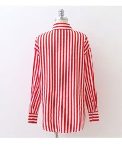 シャツ・ブラウス | 即日発送シャツブラウス レディーストップス ストライプシャツ ビジネスカジュアルウェアシャツ 可愛い 長袖 S M 2020春夏 オフィス通学通勤 XL L 上着