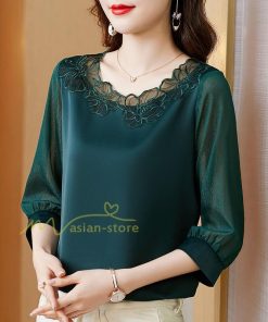 ｔシャツ・カットソー | Ｔシャツ レディース きれいめ 40代 春夏 上品 半袖Tシャツ ブラウス 20代30代40代50代 シフォンシャツ ママ カジュアル 人気 着痩せ お出かけ 上品 フェミニン