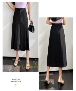 スカート | ボトムス レディース きれいめ 春夏 タイトおしゃれ フォーマル 通勤 プリーツ20代30代40代 着痩せ 韓国風 カジュアル 20代30代40代