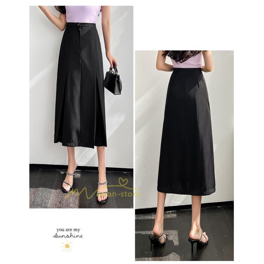 スカート | ボトムス レディース きれいめ 春夏 タイトおしゃれ フォーマル 通勤 プリーツ20代30代40代 着痩せ 韓国風 カジュアル 20代30代40代