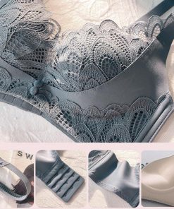 キャミソール | ブラショーツセット ノンワイヤー ブラジャーショーツセット ランジェリーセット バスト盛れるレース 美胸インナー セクシー