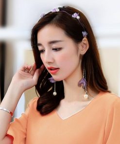 ネックレス | 2way ヘッドバンド 髪飾り カチューシャ パール レディース 女性 ヘアアクセサリー ヘアバンド 花モチーフ チャーン付き