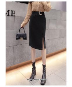 スカート | レディース 40代 50代 60代 ファッション おしゃれ 女性 上品 スリット ラシャ あったか 30代 40代 レディース 50代 60代 秋 着痩せ 冬