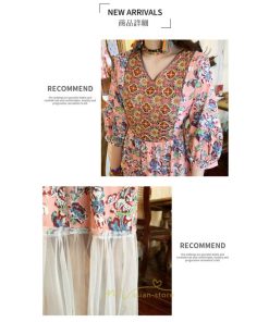 マキシ | 夏秋ワンピース チュール レディース マキシワンピース ロングワンピース パーティー 二次会 痩せて見える 七分袖 Vネック ピンク ハイウエスト 鎖骨 黒